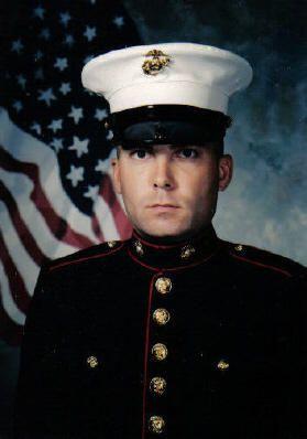 Skip Dreibelbis in Marine Corps uniform