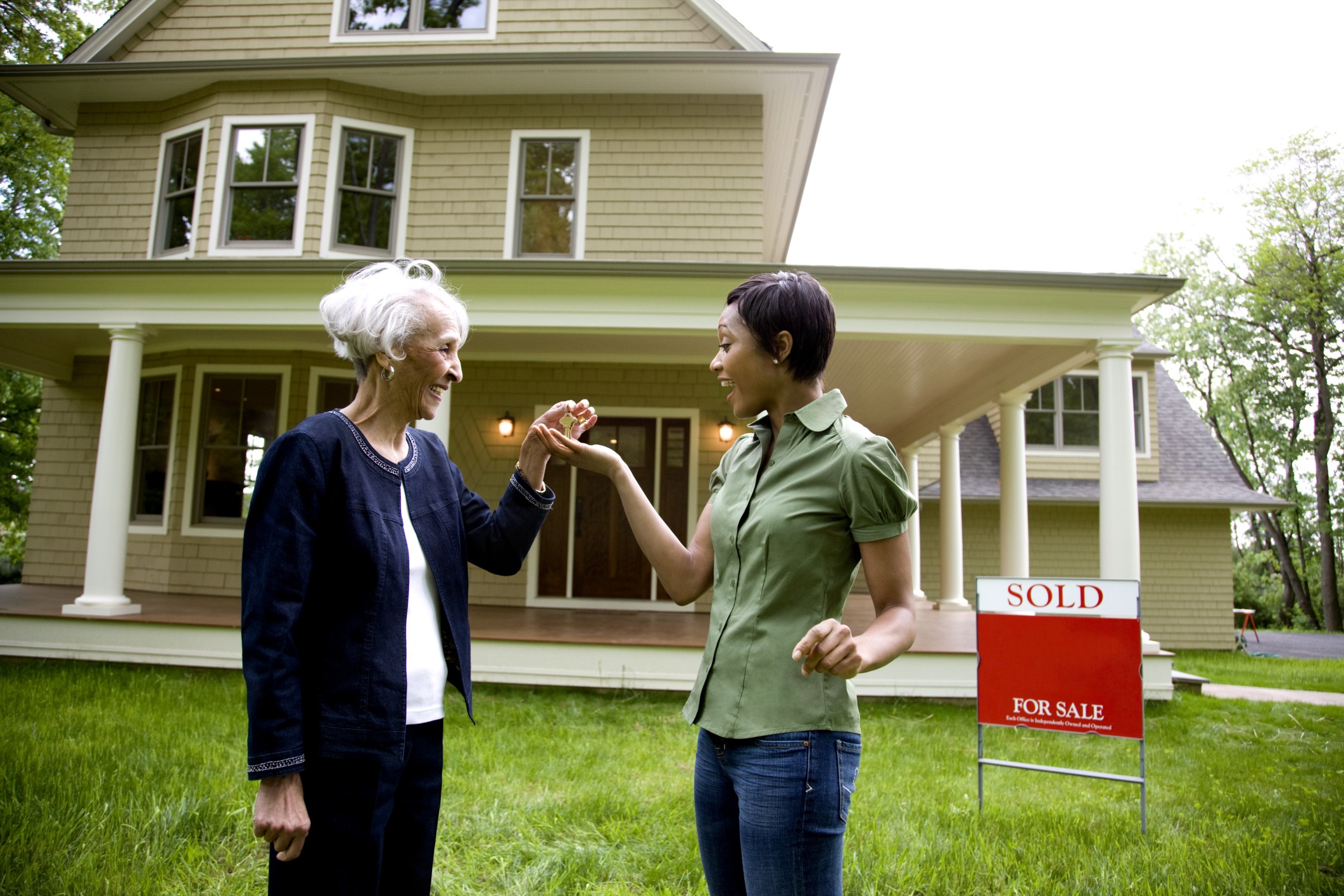 Residential property illustrating True Blue Auctions selling services
