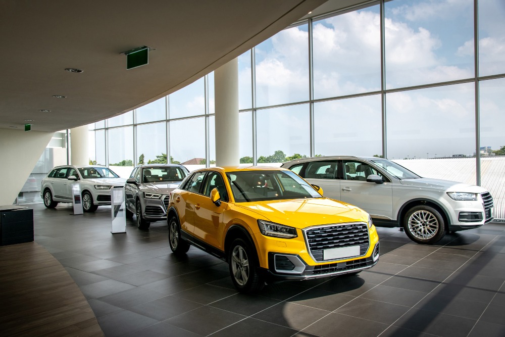 Vehicle — Auto Auctions Close-up of a modern SUV
